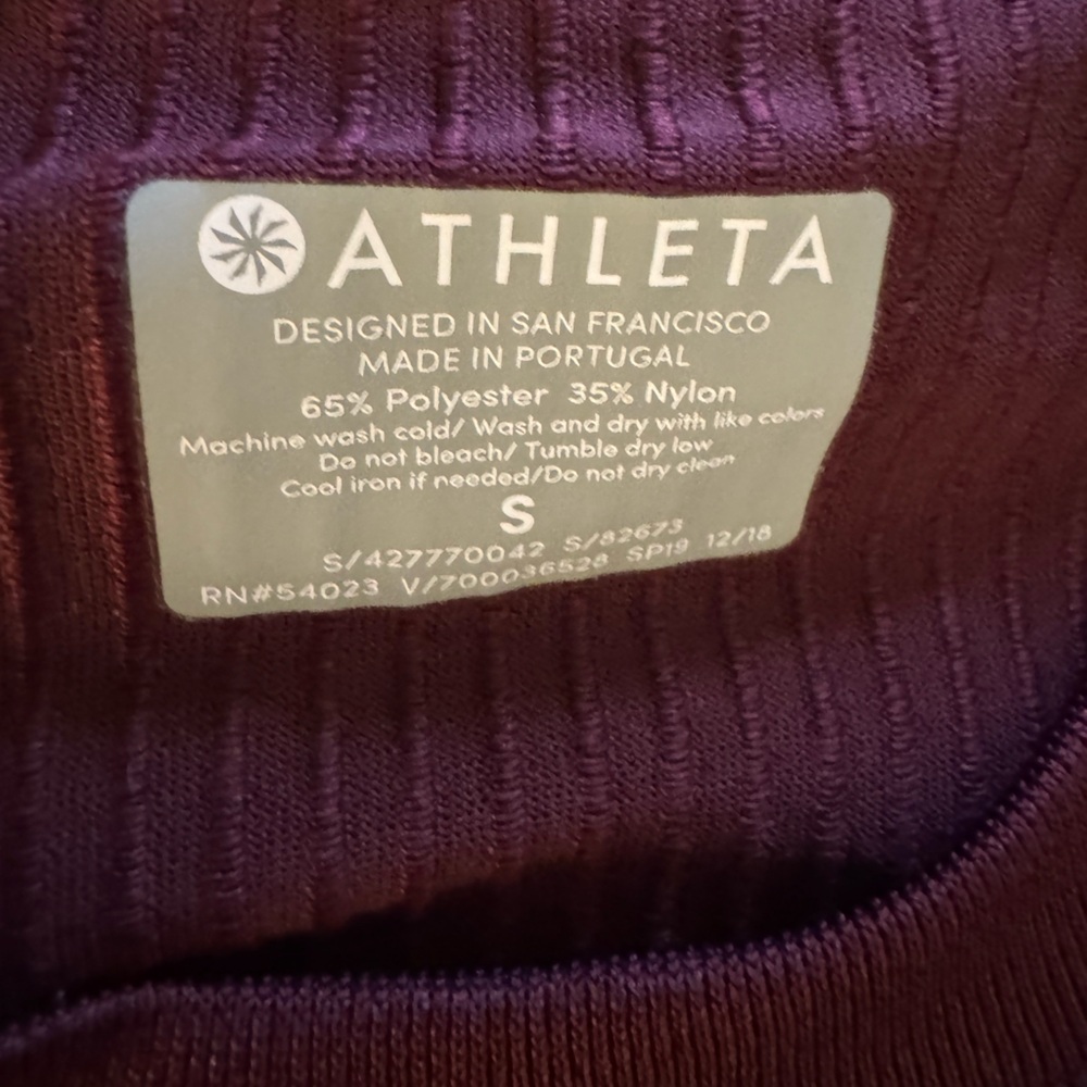 Athleta Renee Ribbed Tee - Picture 5 of 7